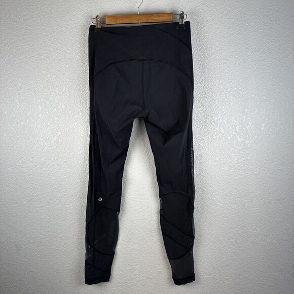 Lululemon Womens Clear The Court Tight 28" Inseam Size 8 Black High Rise - Picture 5 of 8